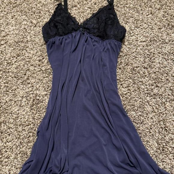 Navy blue lace dress - Picture 1 of 2